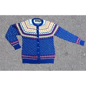 Vintage 90s Gotham Cardigan Sweater Women’s Size S Cottagecore